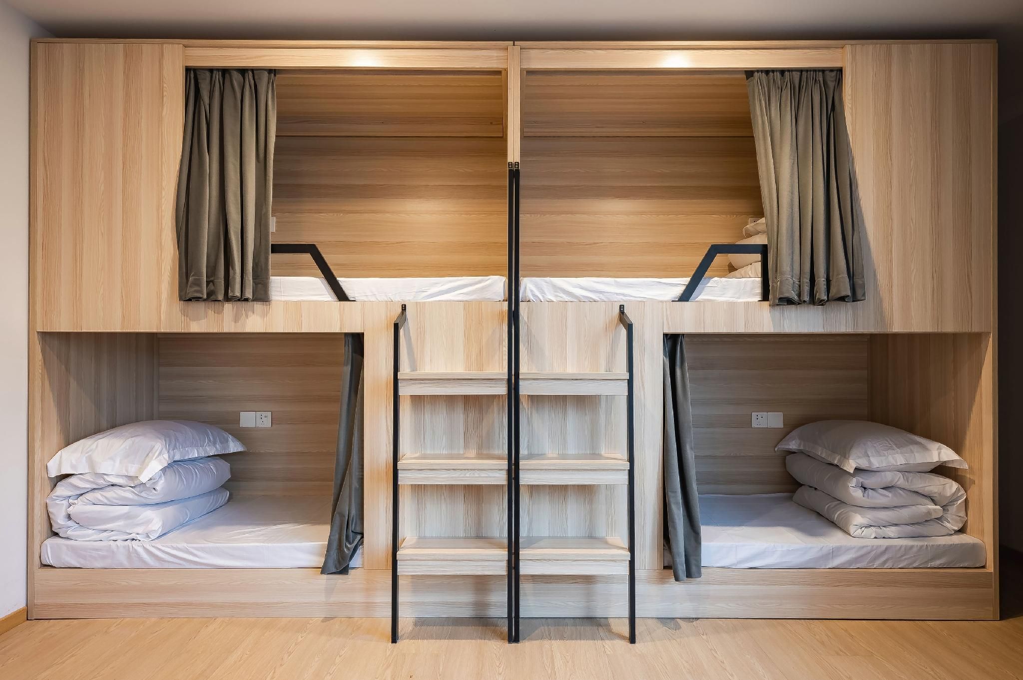 Bed in 8-Bed Dormitory Room