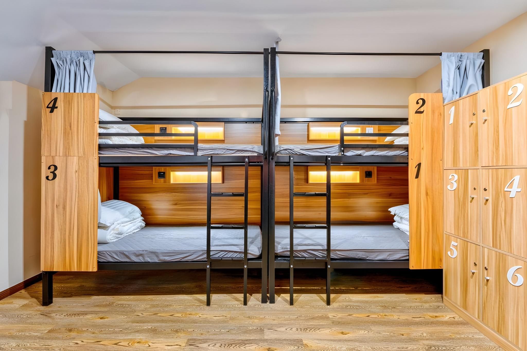 Single Bunk Bed In 4-Bed Male Dormitory Room