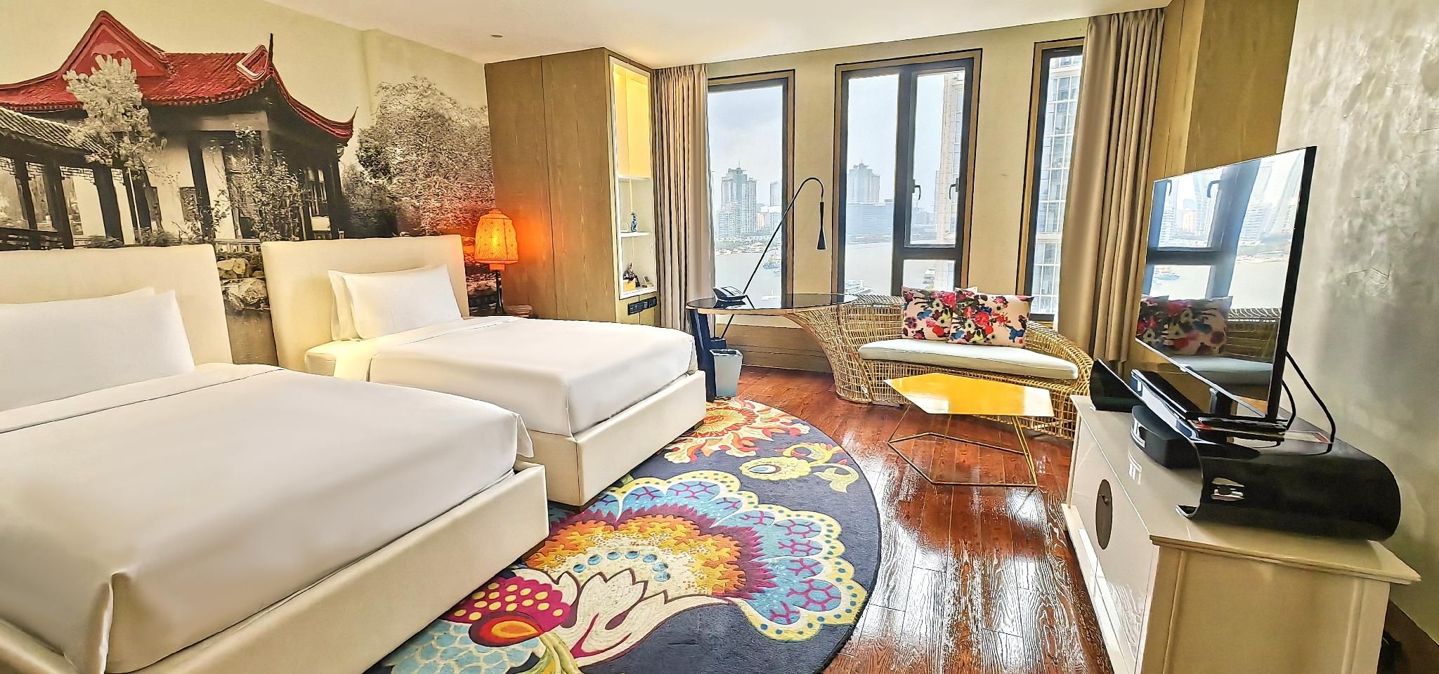2 Twin Beds Premium River View