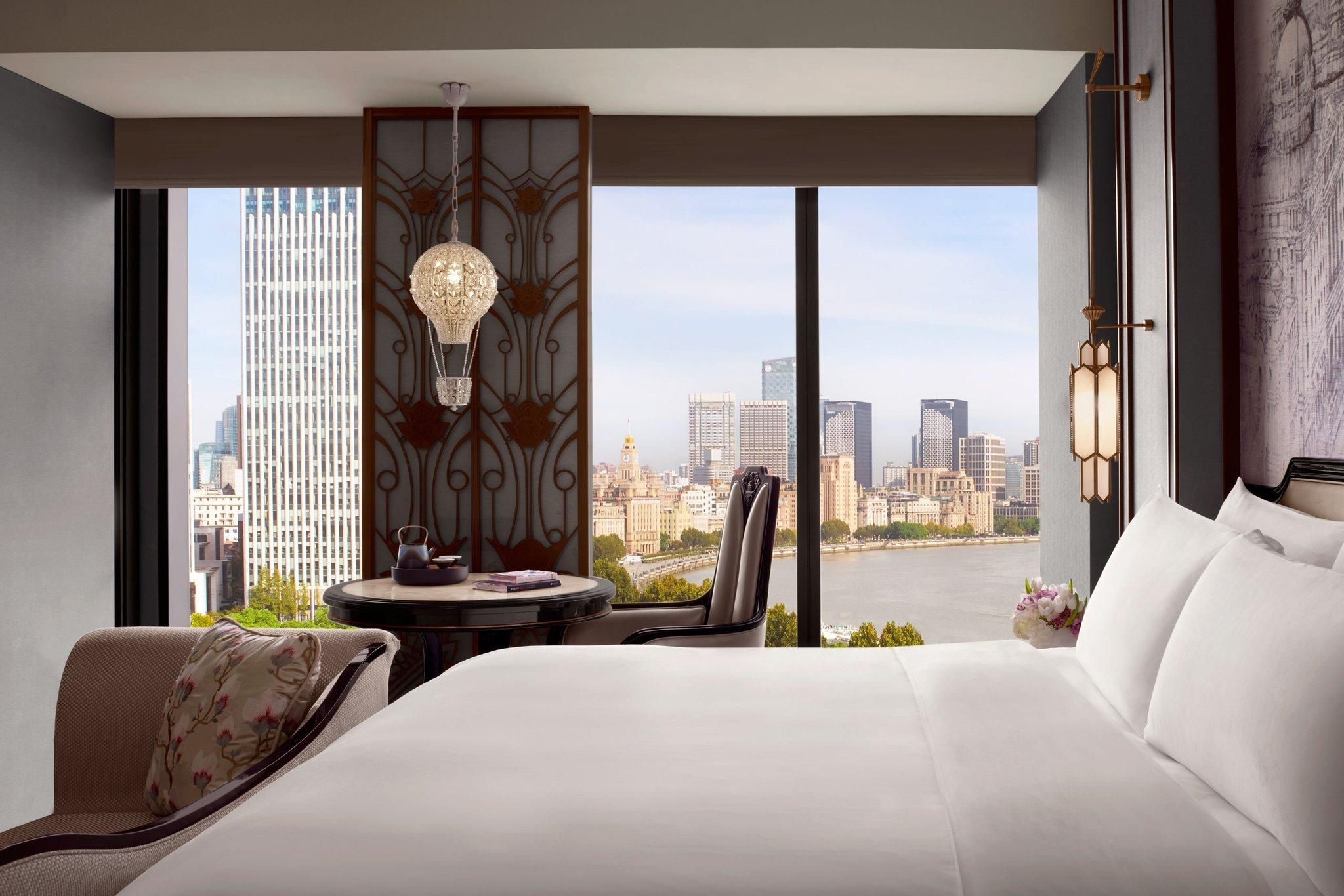 Shanghai Bund View Room, Guest room, 1 King, Shanghai Bund view