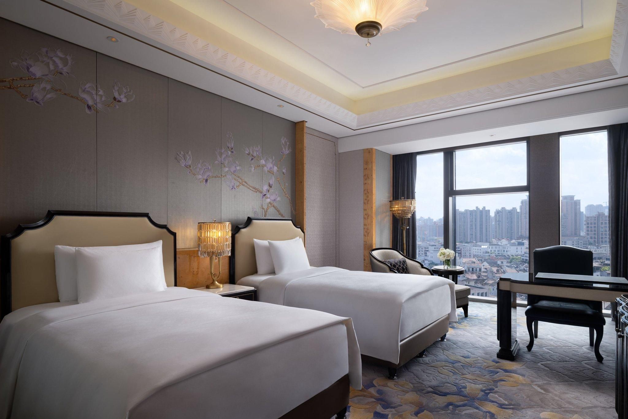Yu Garden View Twin Room, Guest room, 2 Twin, Yu Garden view