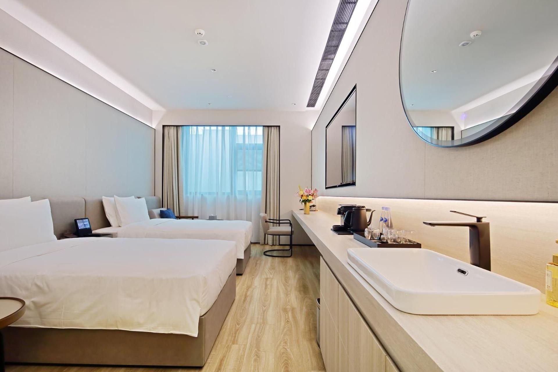 Crystal Orange Hotel Shanghai Wujiaochang Dabaishu Superior Twin Room