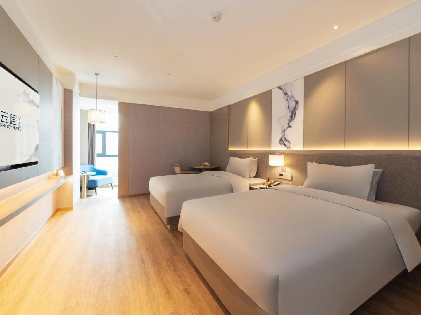 WH - Renjoy Zhuyu Twin Bed Room