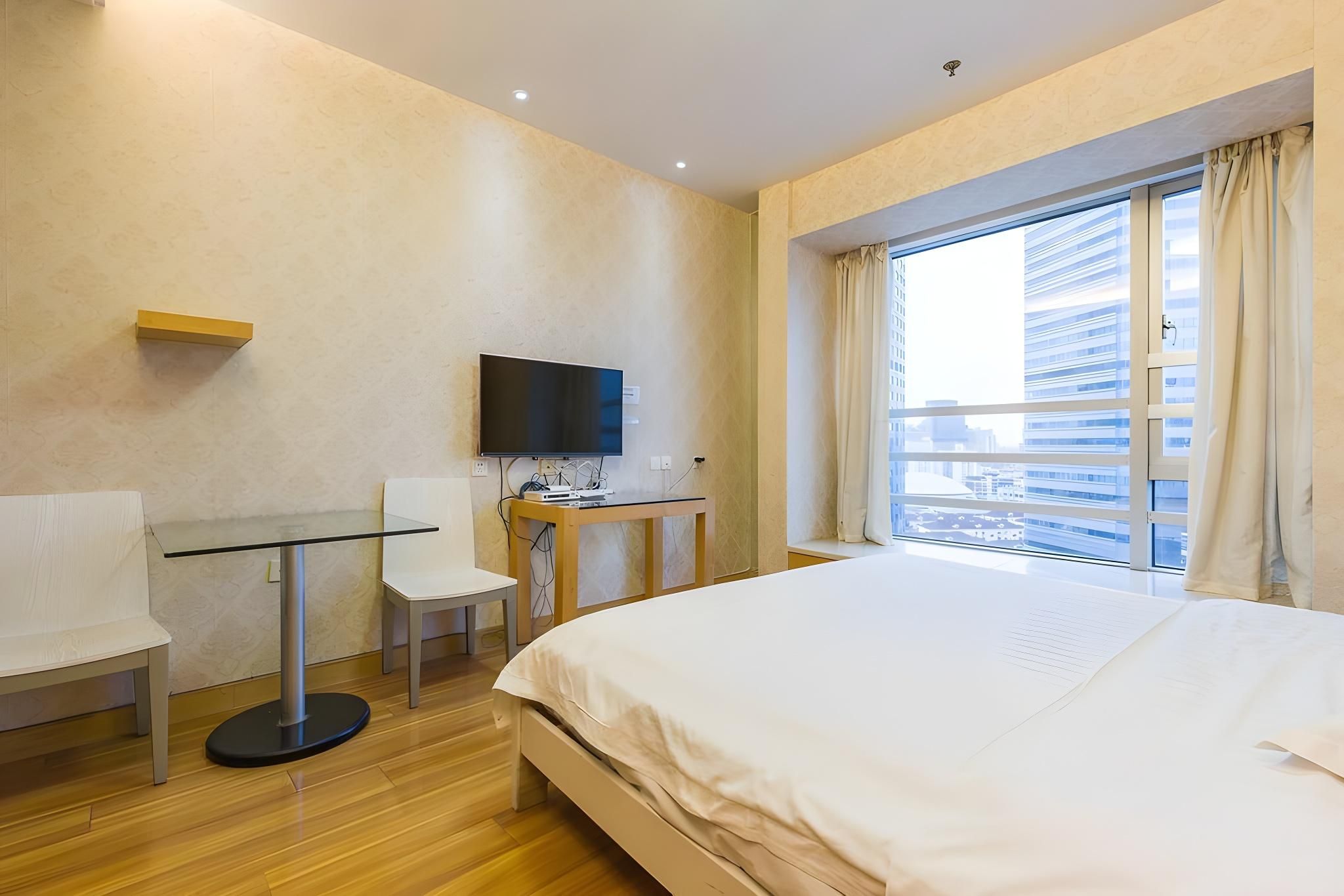 Joyful Shanghai Zhongshan Park Serviced Apartment Hongqiao Business Queen