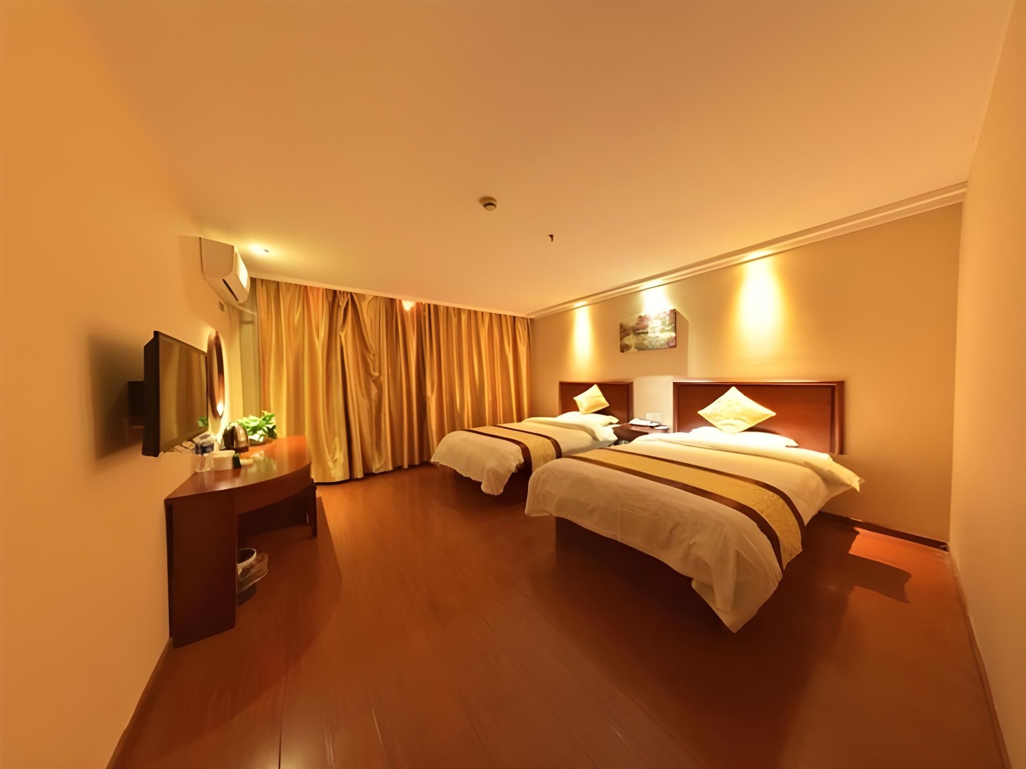 GreenTree Inn Shanghai Songjiang District Yanshou Road Li Tower Guest Twin Room