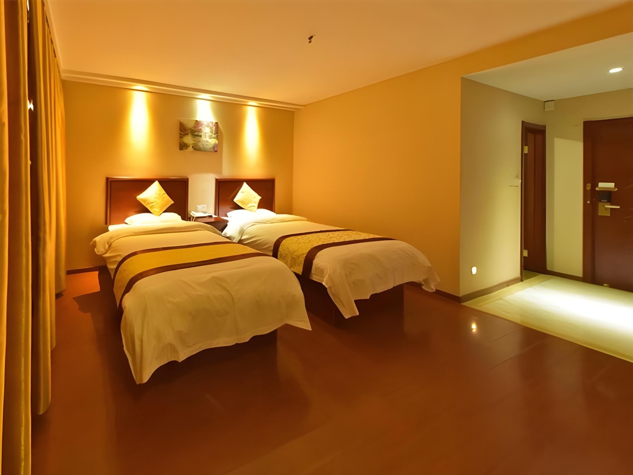 GreenTree Inn Shanghai Songjiang District Yanshou Road Li Tower Guest Twin Room 2