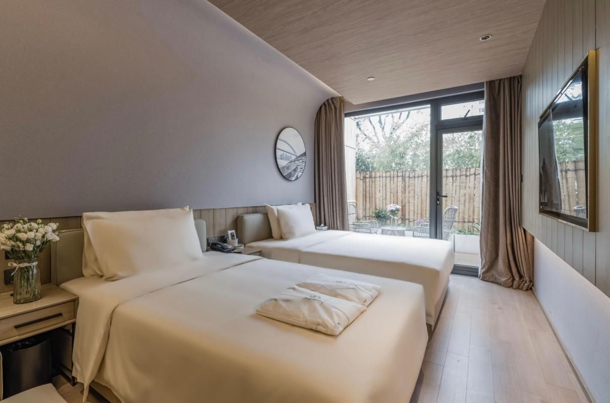 Atour - JIMU Twin Room with Garden view