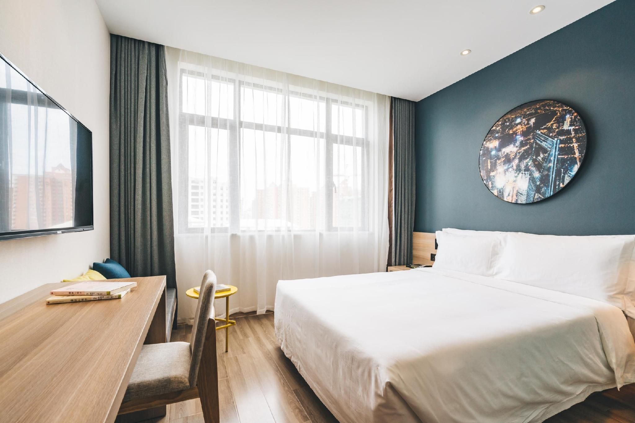 Atour Hotel Shanghai Lujiazui Minsheng Road Metro Station Executive room, Guest room, 1 Queen 2