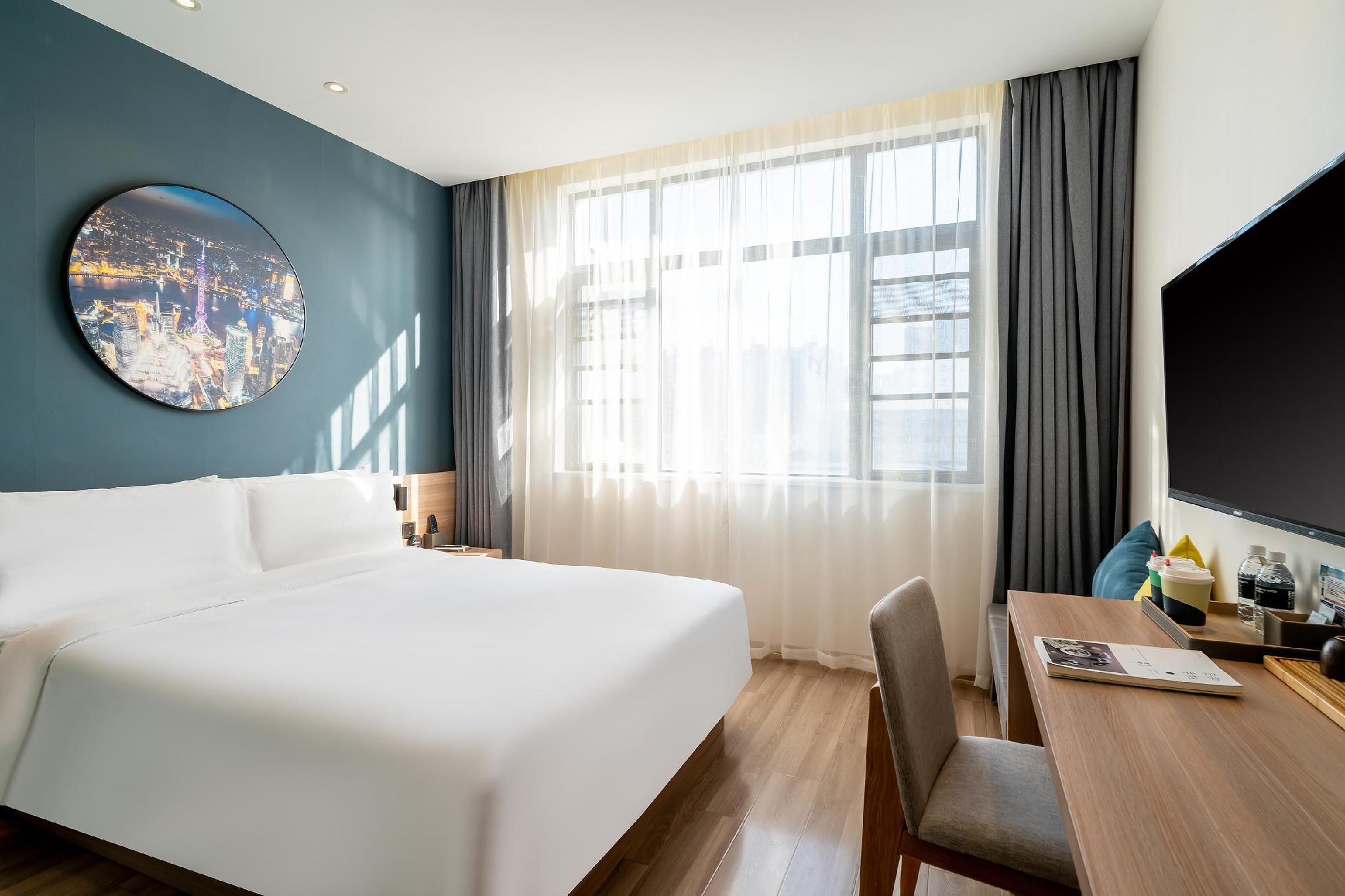 Atour Hotel Shanghai Lujiazui Minsheng Road Metro Station Executive room, Guest room, 1 Queen