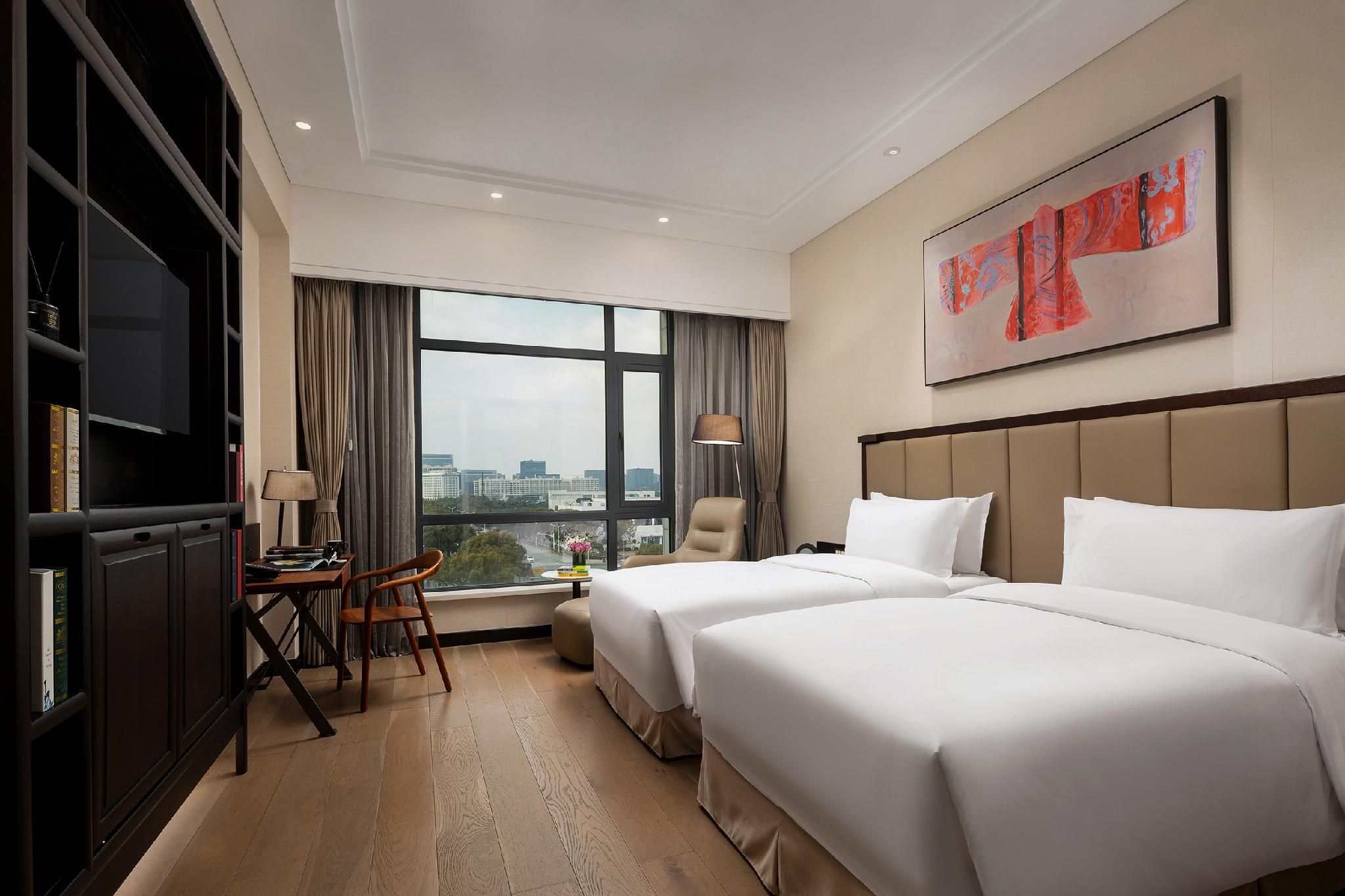 twin pet friendly room