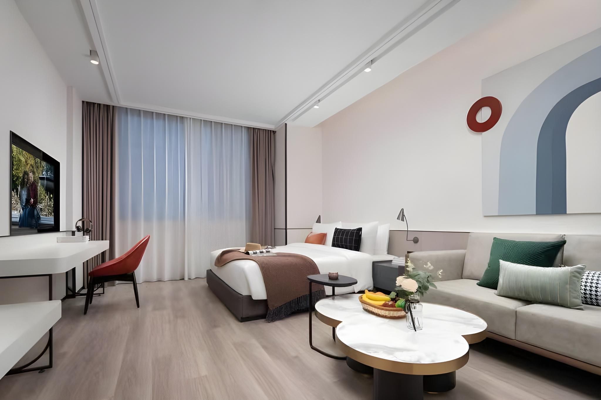 Citadines Apart Hotel Songhong Road Shanghai 1-Bedroom Deluxe Apartment