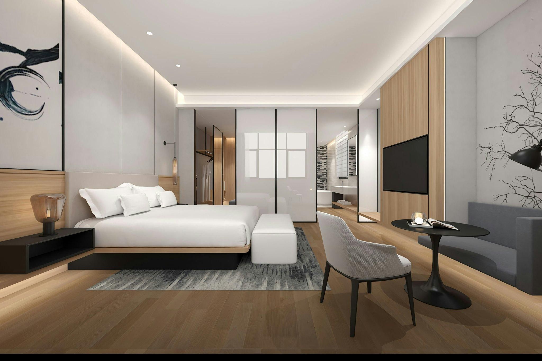 Premier Suite, Suite, 1 King, City view