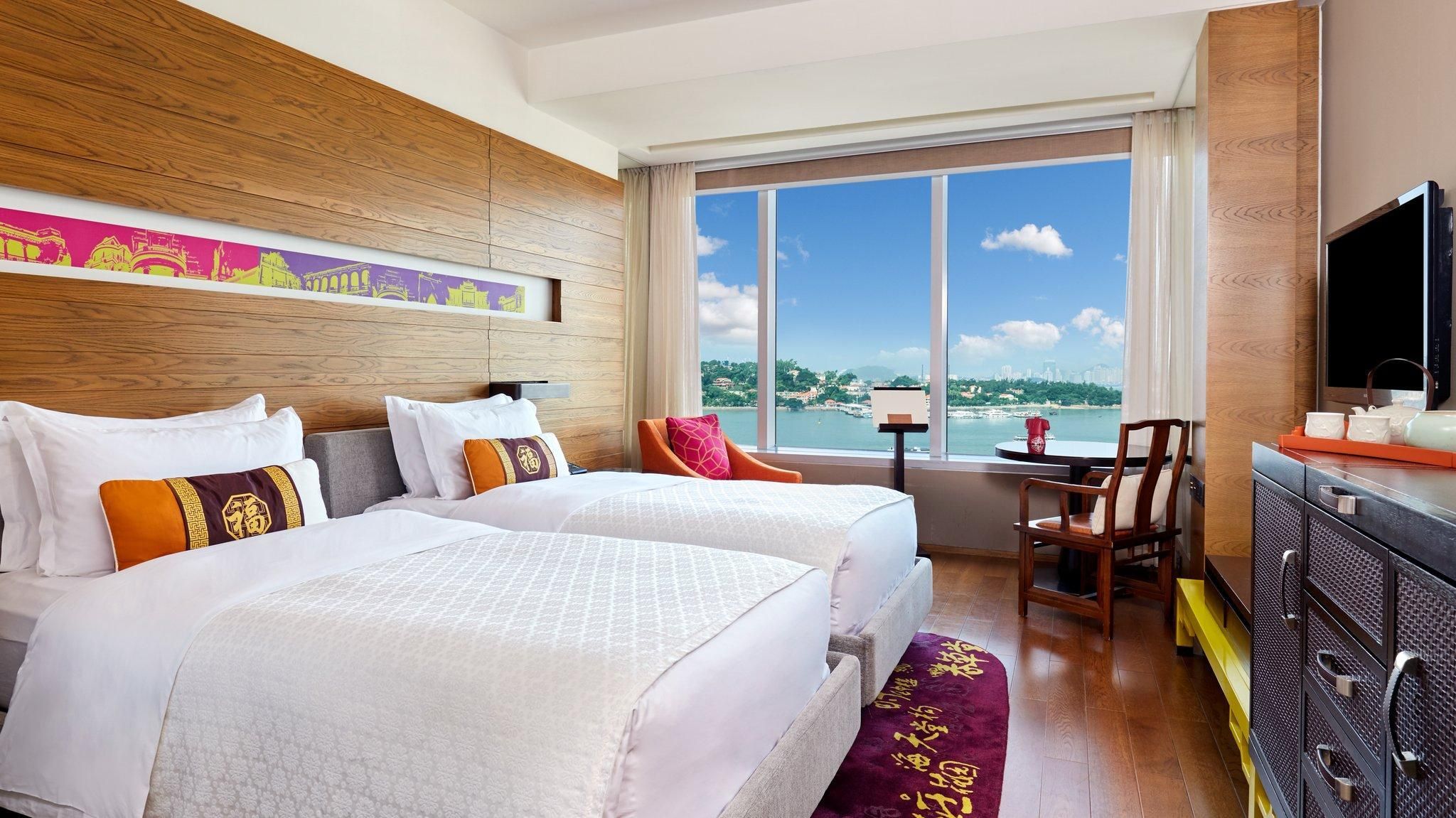 Twin Beds Gulangyu Sea View Nonsmoking