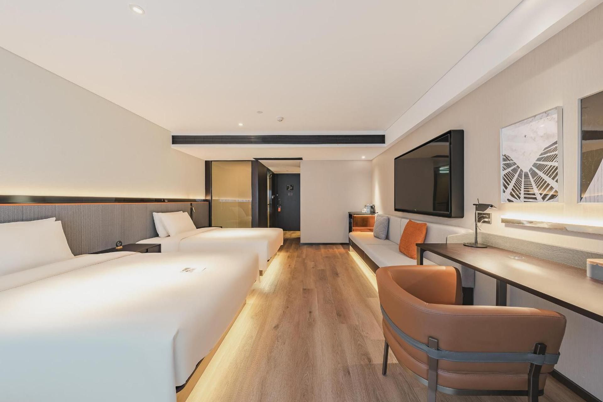 Atour S Hotel Wuxi Nanchang Street Deluxe Twin Room 2