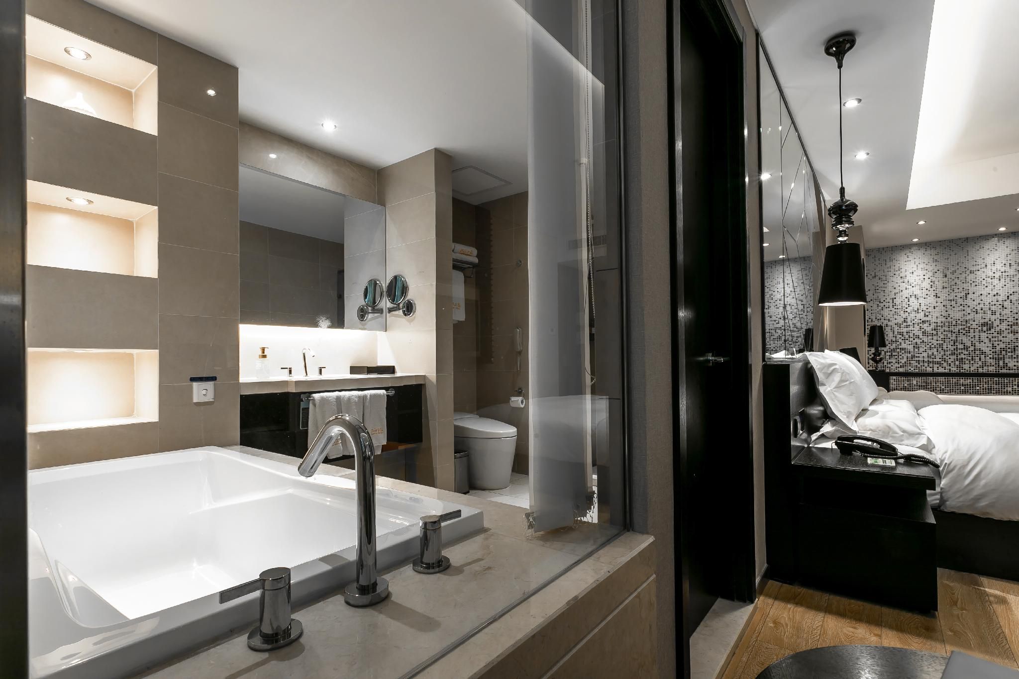 Crystal Orange Hotel Wuxi Nanchang Street Huazhu - Business Bed Room 3