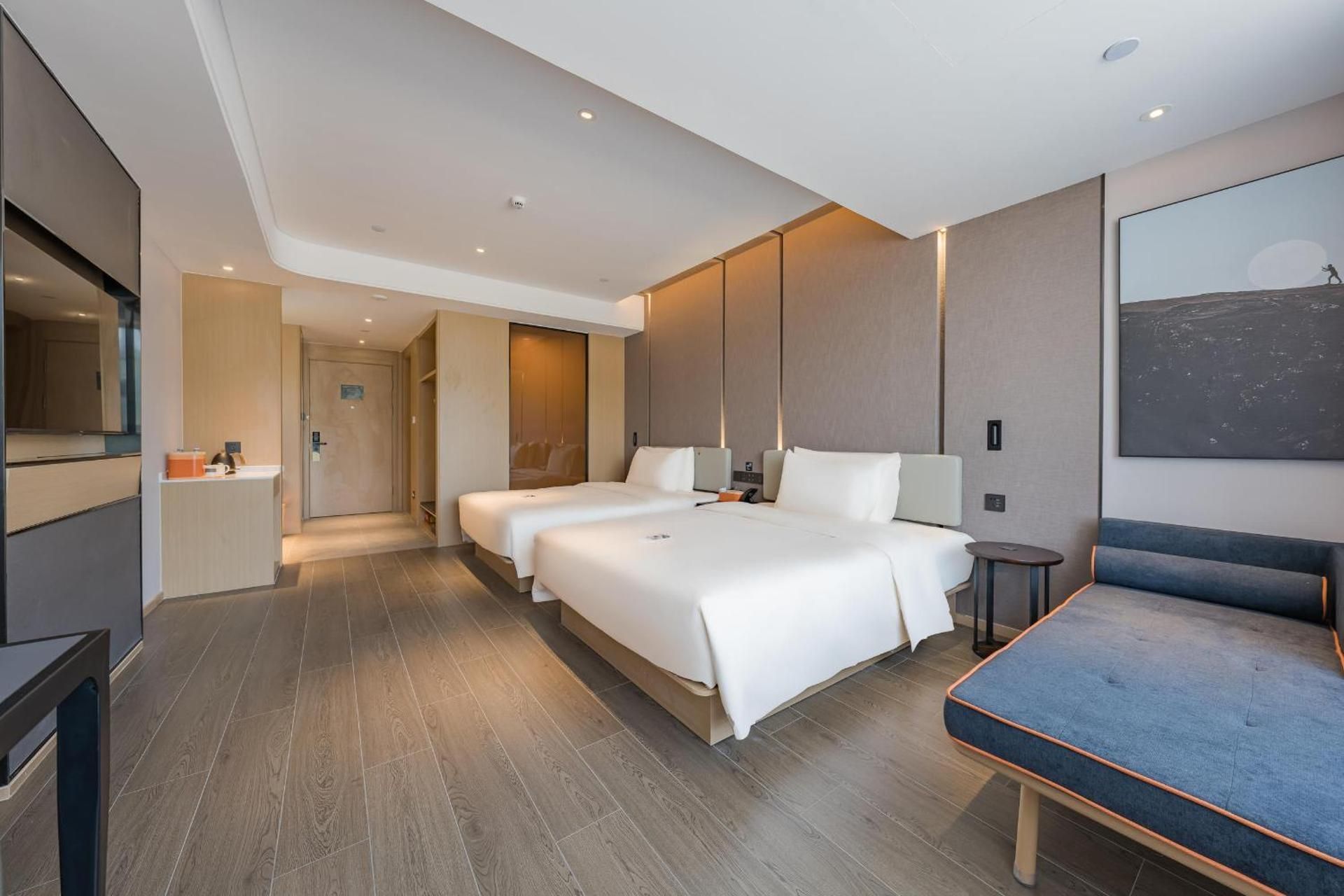 Atour Hotel Wuxi Yuantouzhu Scenic Spot Qianrong Road Deluxe Twin Room 2