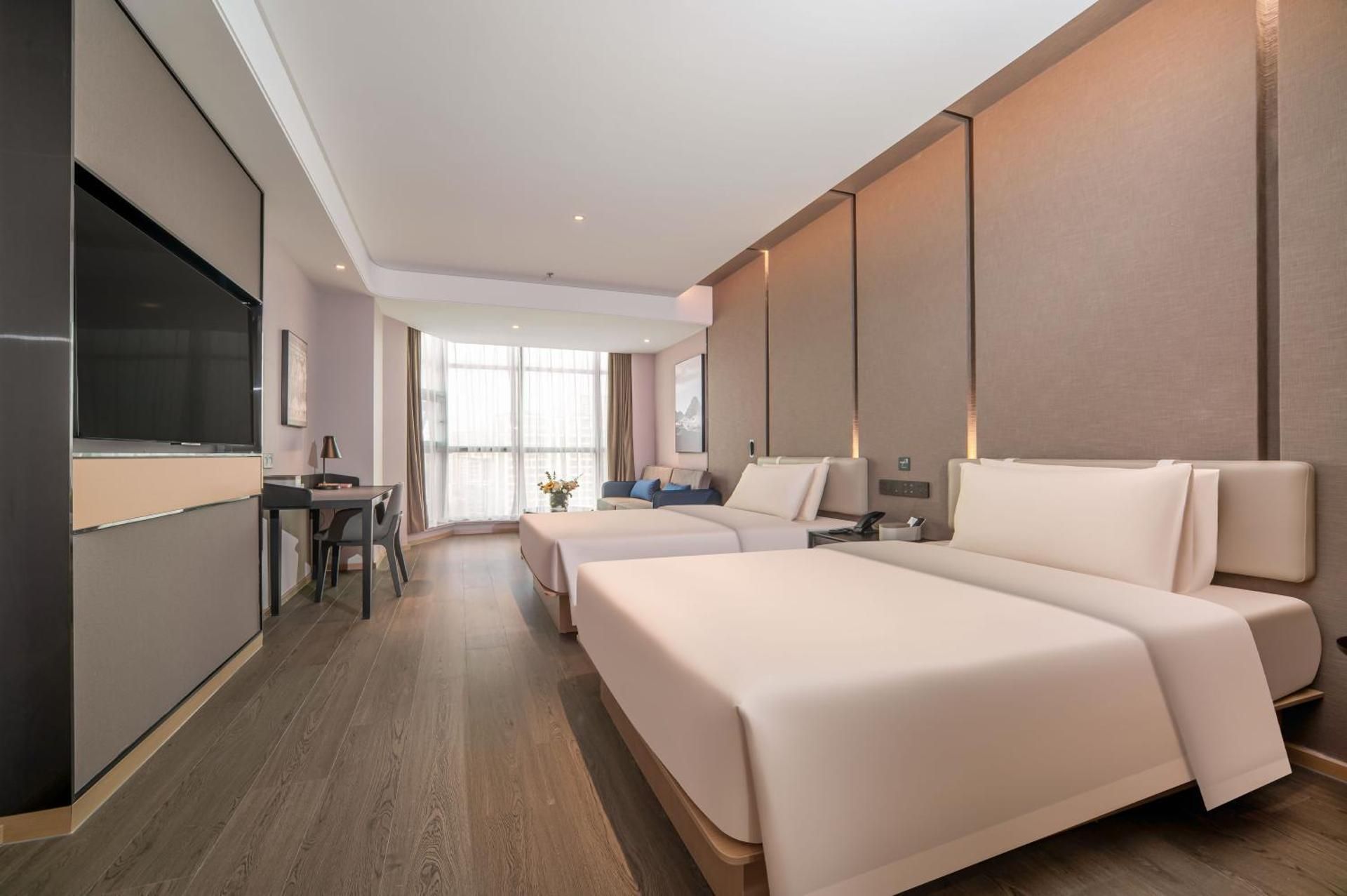 Atour Hotel Wuxi Nanchan Temple Scenic Spot Jimu Twin Room  2