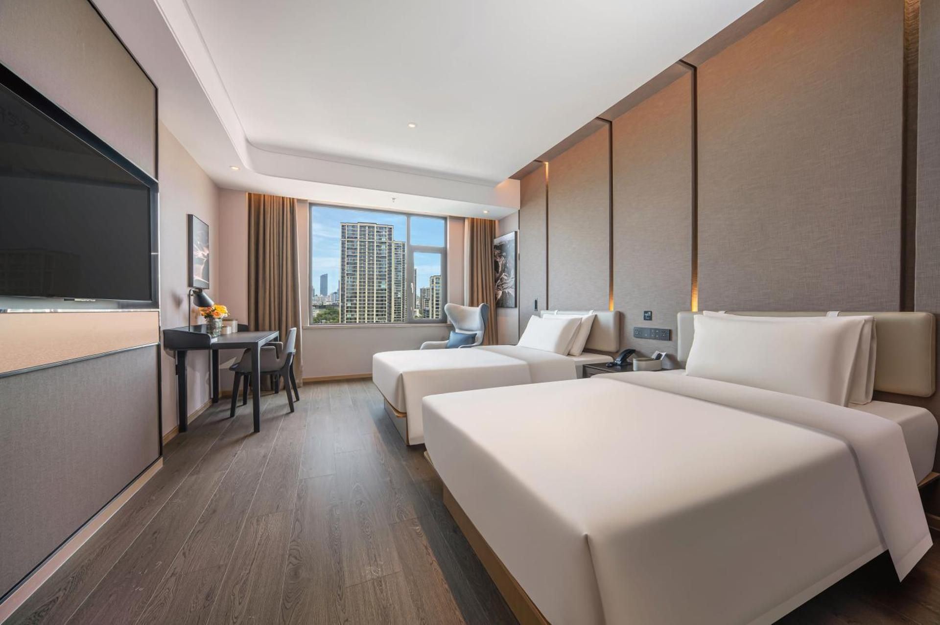 Atour - JIMU Twin Room with City View