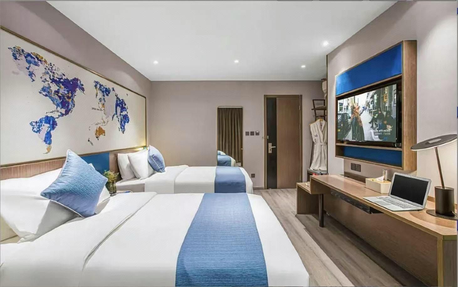 WH - Rongxiang Twin Room with City View