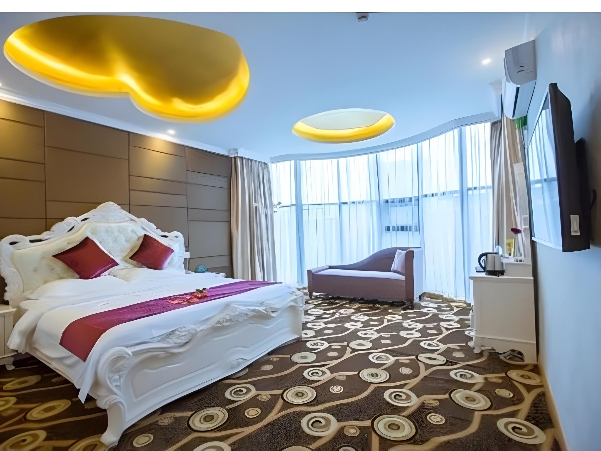 GreenTree Inn  Wuxi Donggang Town Donghutang Shell Hotel GTI - Fashion Superior 1 Bed Room