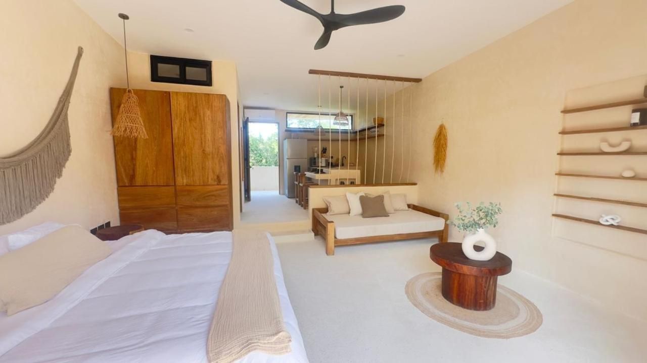 One-Bedroom Loft Apartment with Balcony