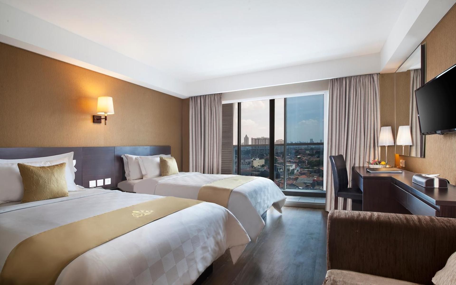 2 Single Beds, NonSmoking, Deluxe Room