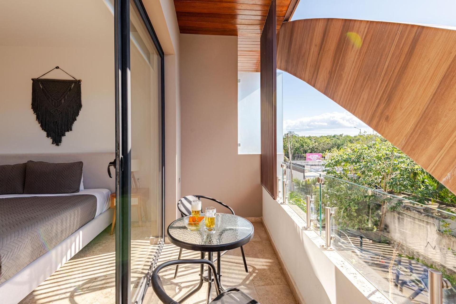 Studio with Balcony