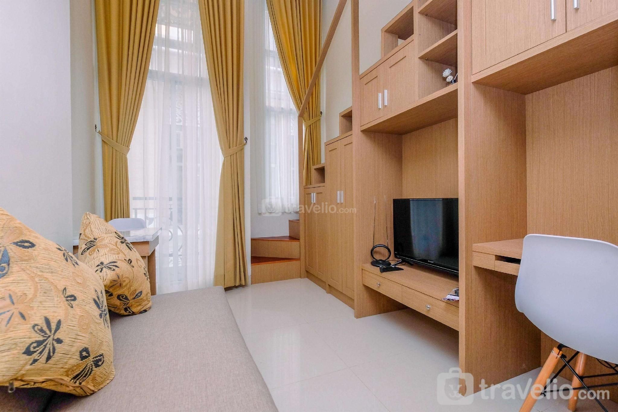 Comfy Studio Loft Apple 1 Condovilla By Travelio One Bedroom - Apartment