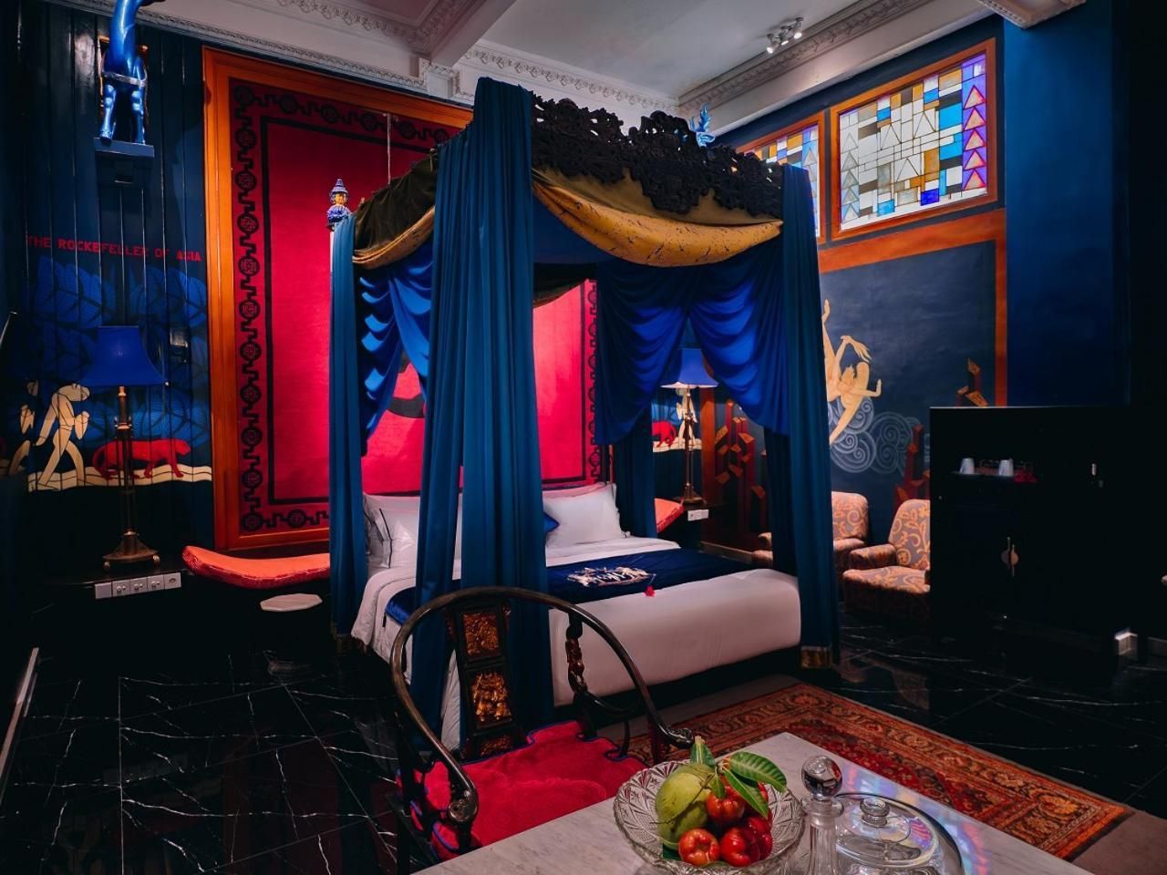 Oei Tiong Ham Suite with Signature Afternoon Tea, Mini-bar, and One Glass Afternoon Cocktail for Two People