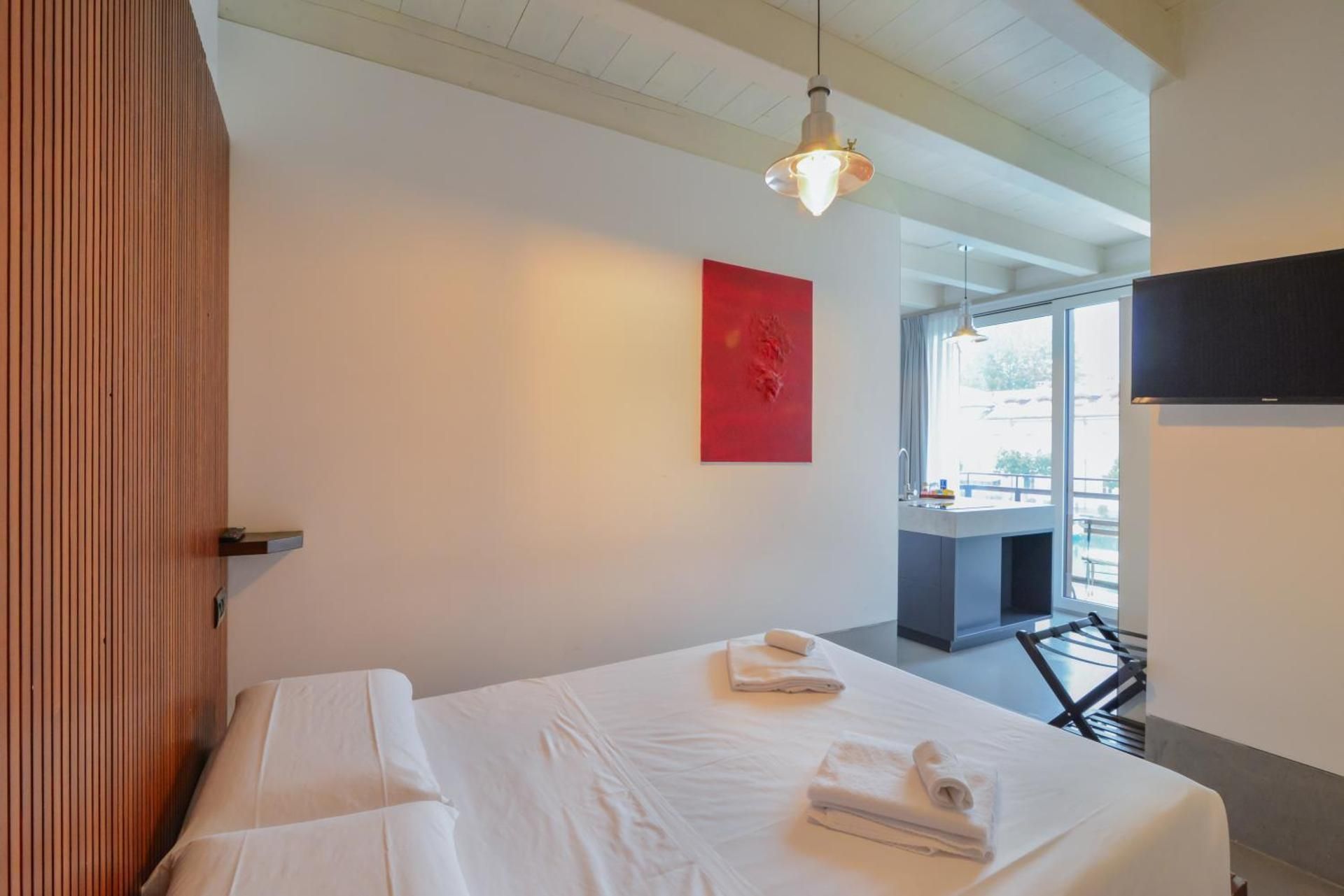 Studio with Balcony