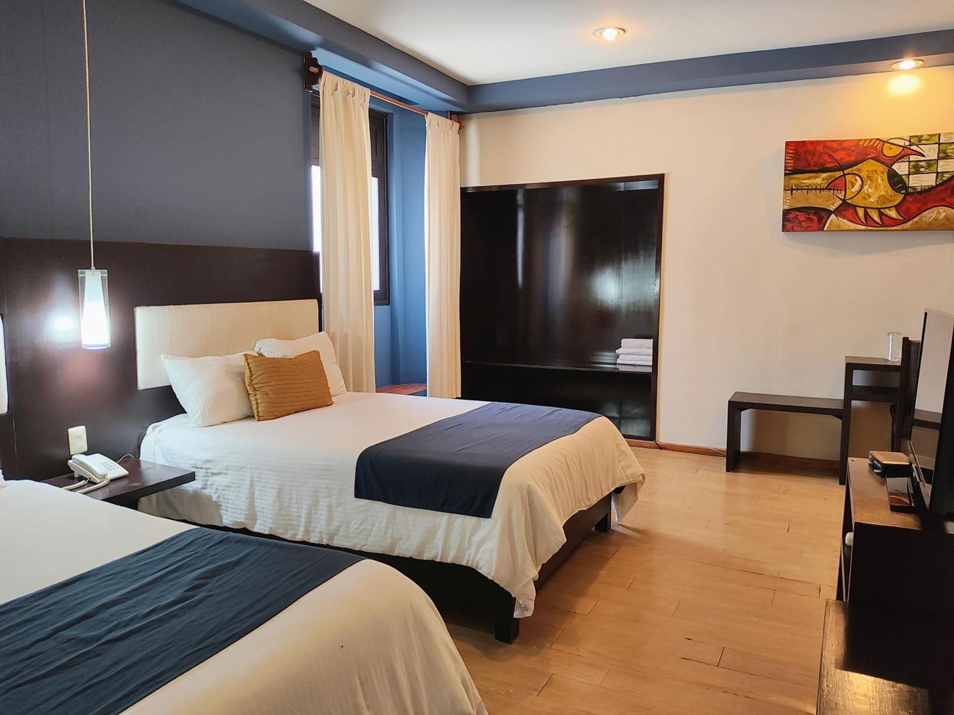 Deluxe Double Room with Two Double Beds