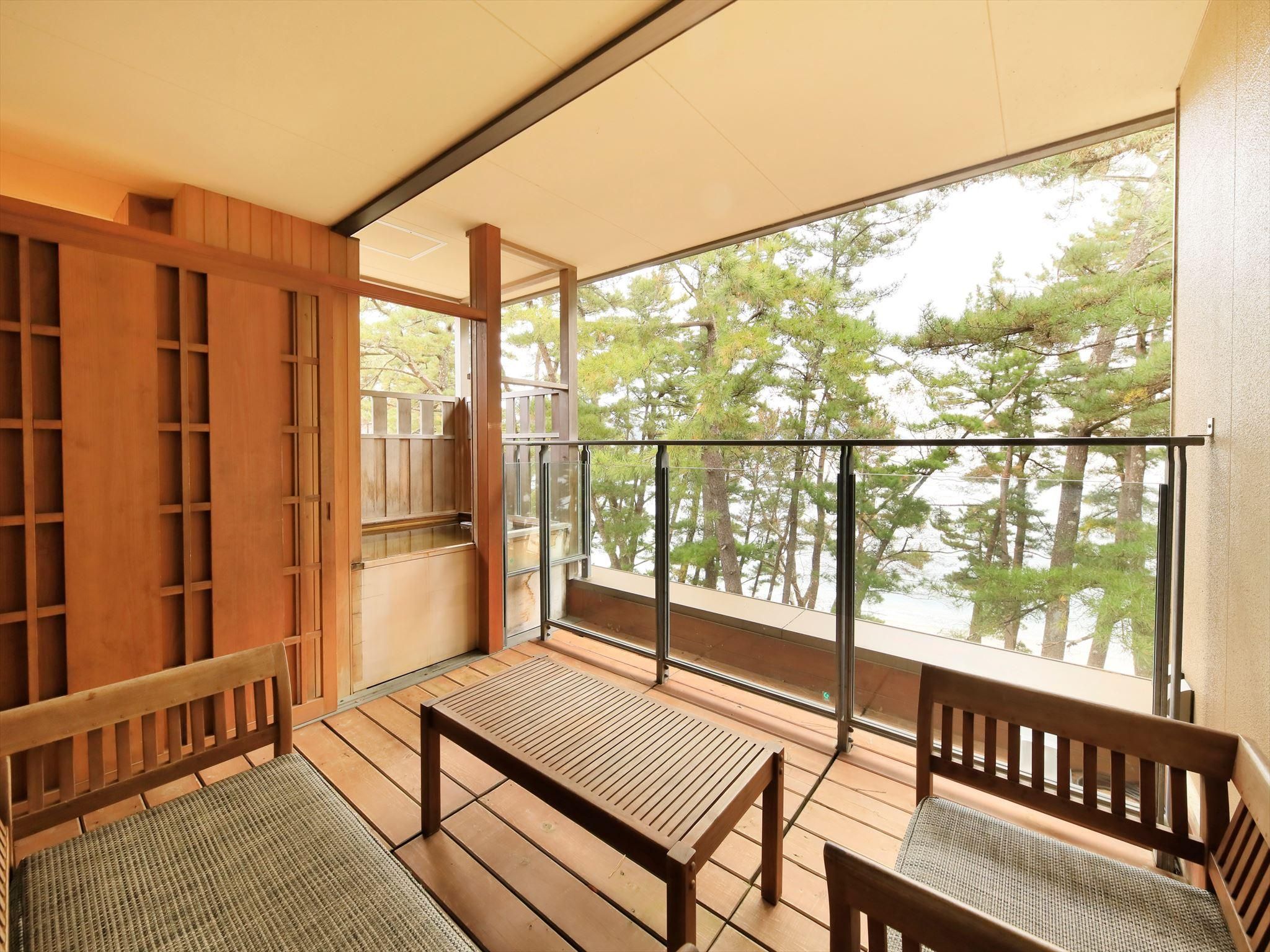 Room with Tatami Area and Open-Air Bath - Ocean View