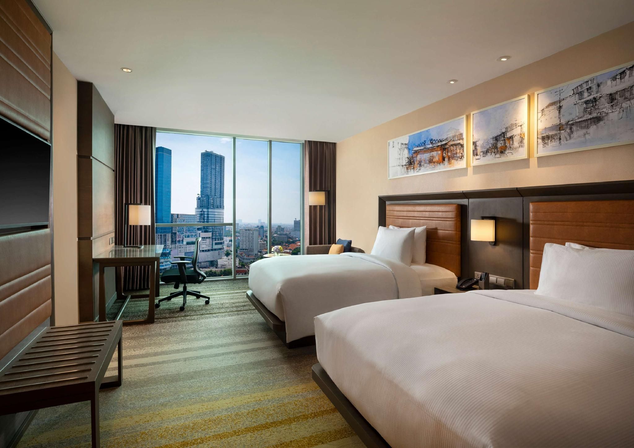 Twin Executive Room with Lounge Access