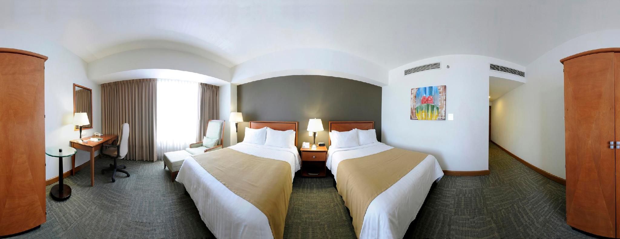 2 Double Beds Wheelchair Accessible Non-Smoking