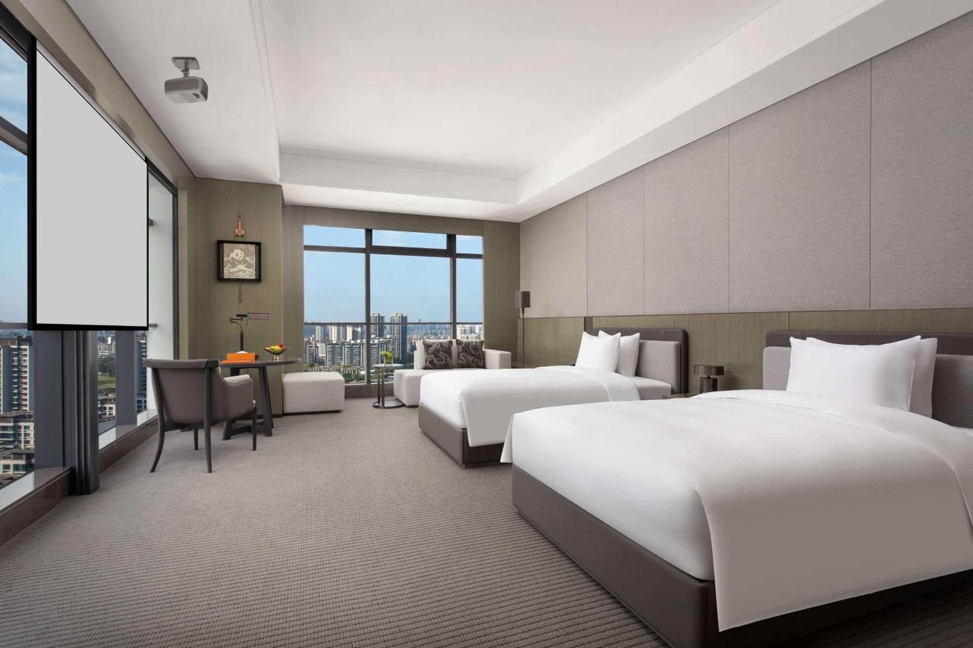 Deluxe City View Twin Room