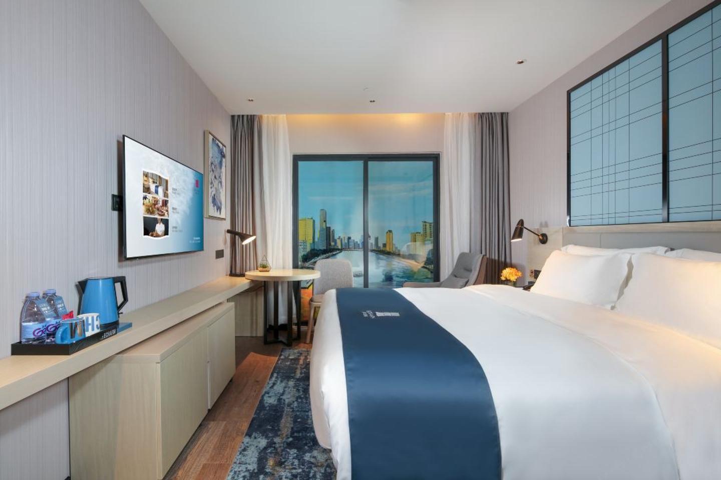 Echarm Hotel Chengdu Global Center Century City New Exhibition Dossen - Business Bed Room