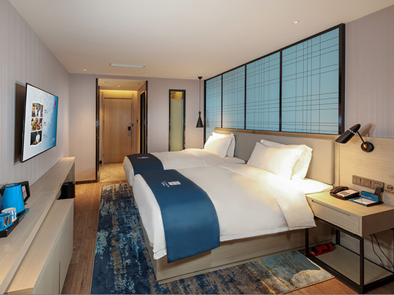Echarm Hotel Chengdu Global Center Century City New Exhibition Dossen - Business Twin Room 2