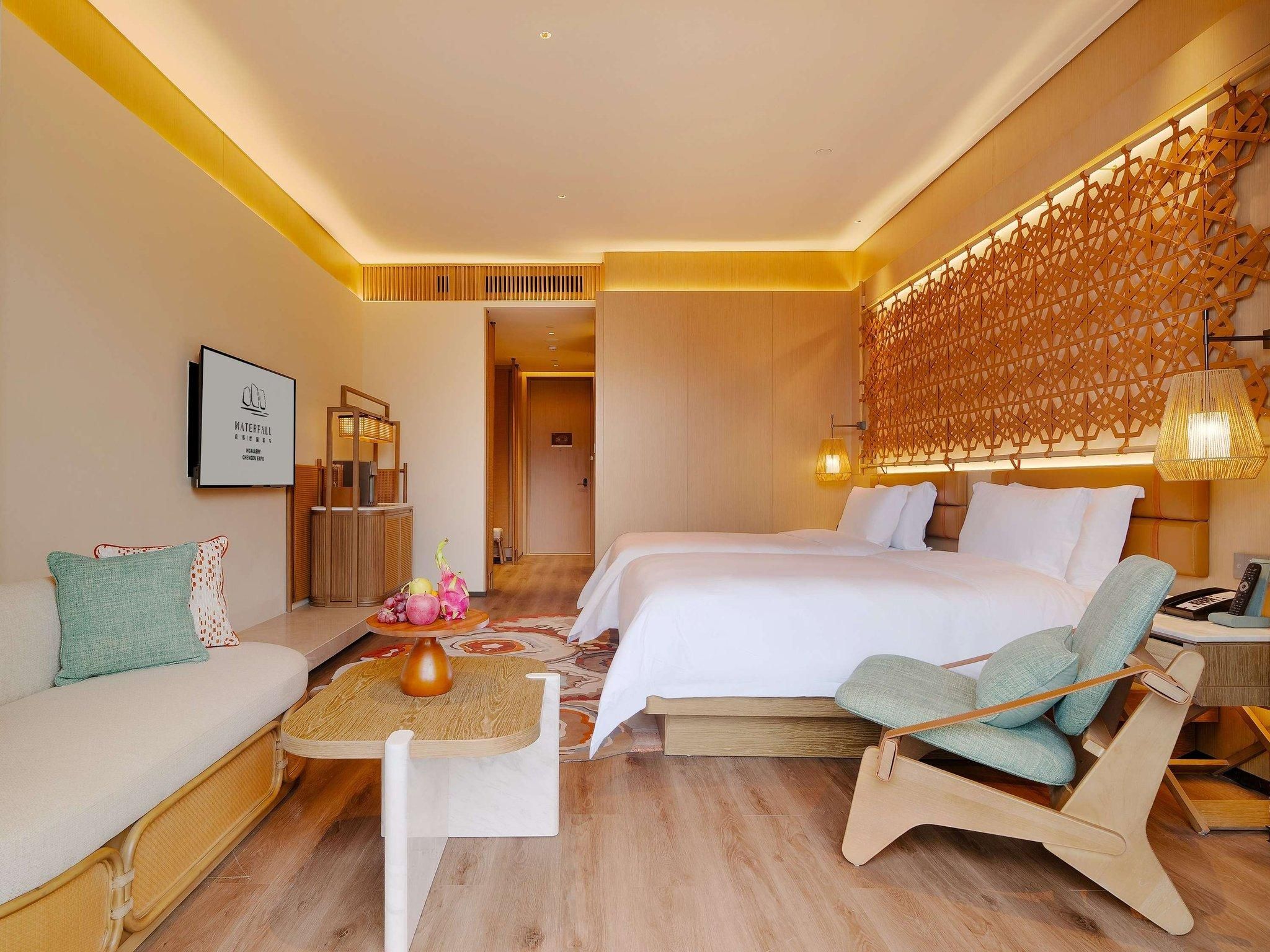 Deluxe Room, 2 Double Size Beds, Private Courtyard