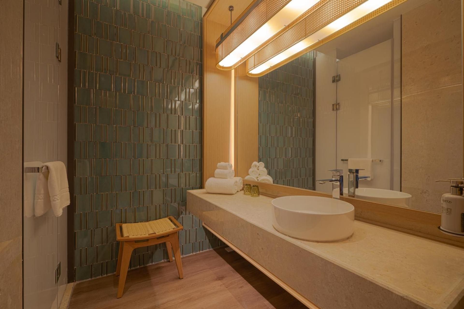 Superior Double Room with Two Double Beds and Waterfall View