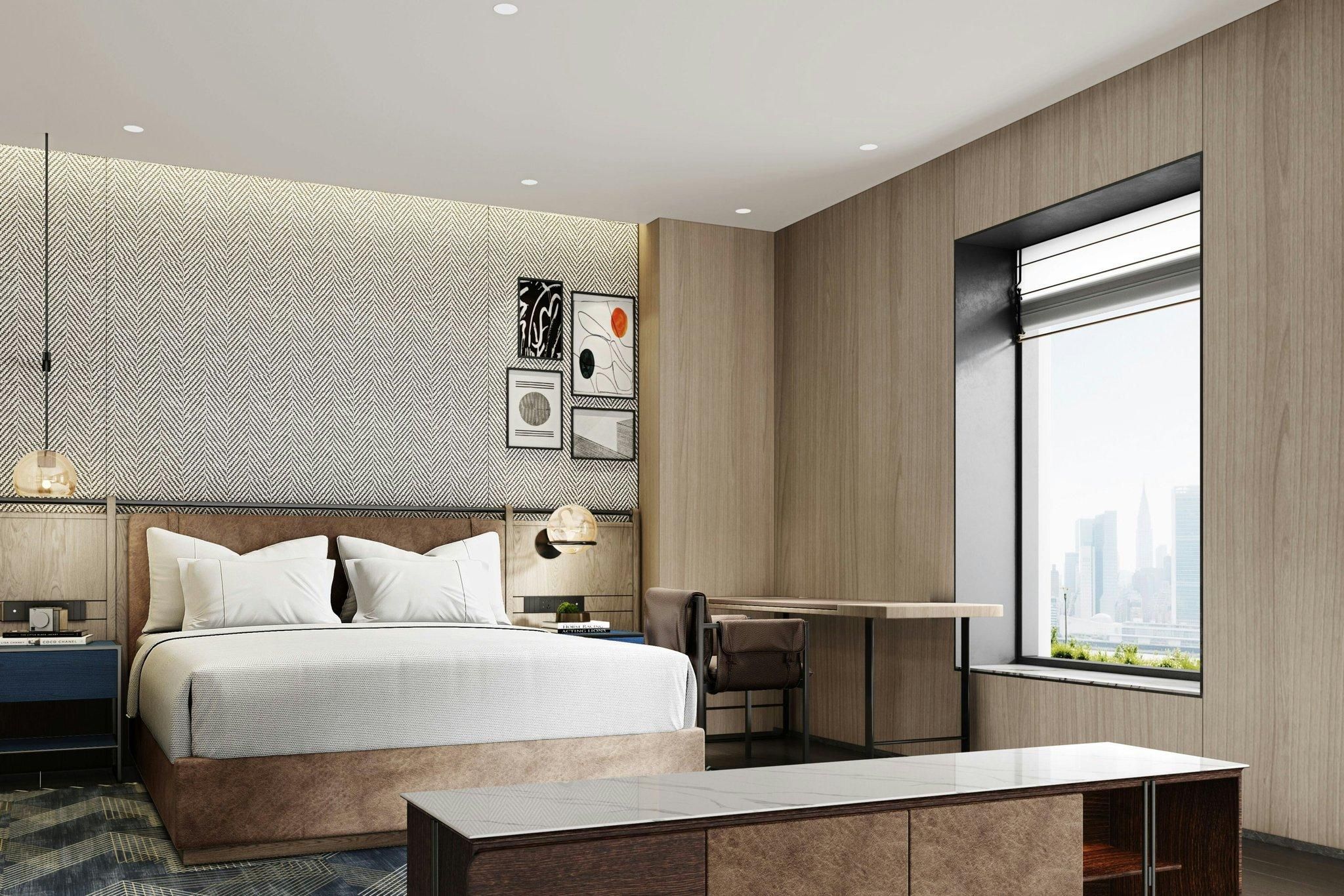 Suite with City View, 1 Bedroom Suite, 1 King, City view