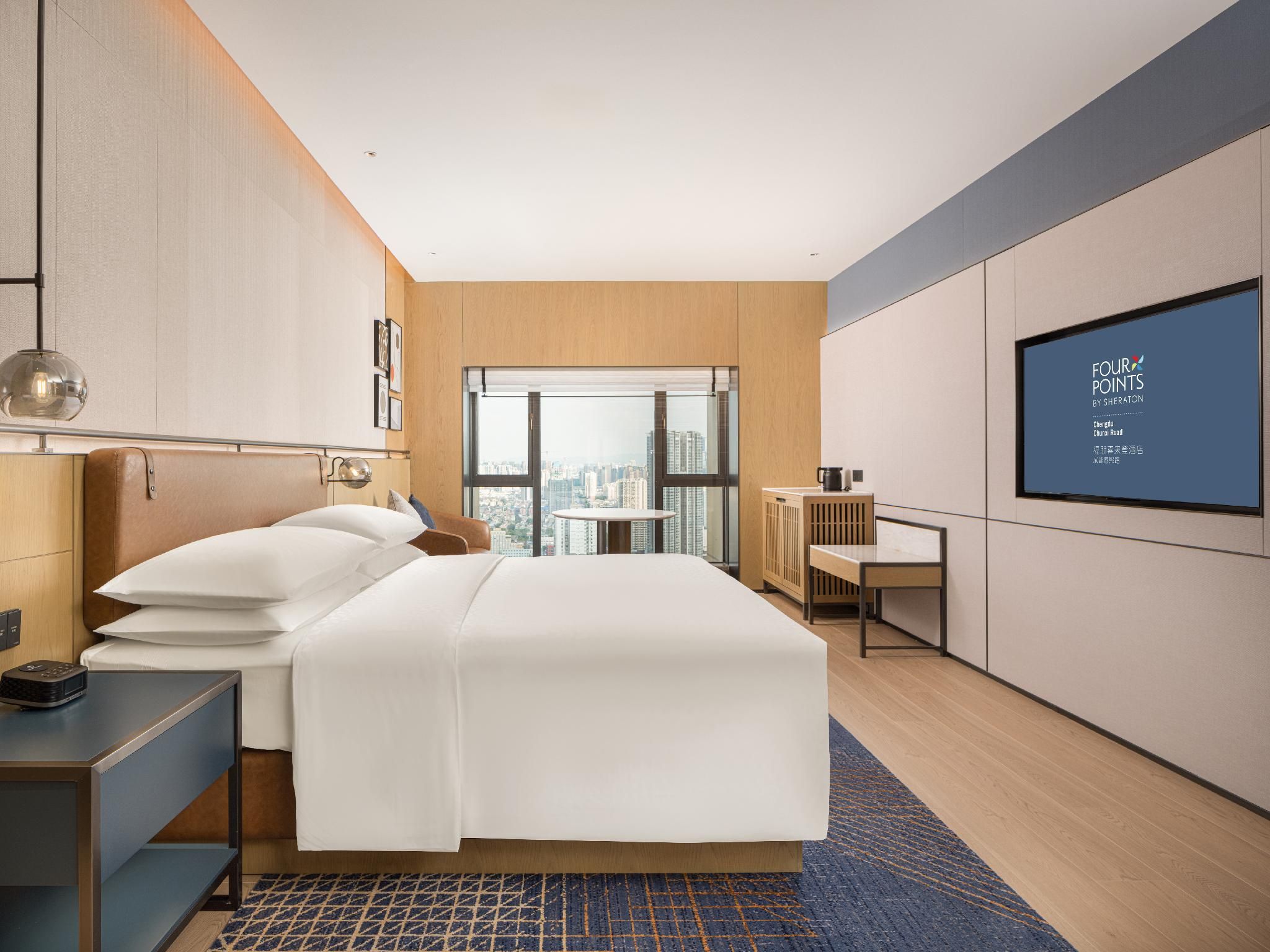 Superior King, Guest room, 1 King, City view