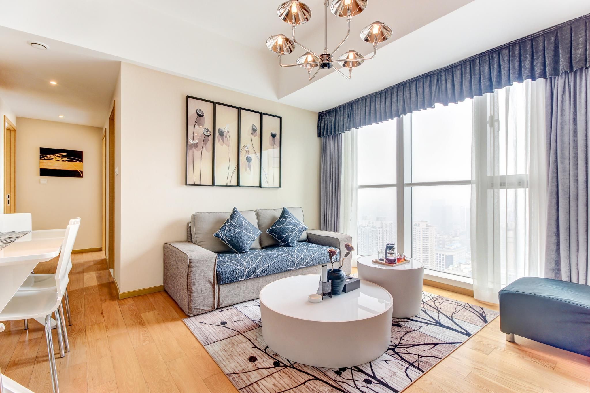 Chengdu Zhishang Apartment 2 Bedroom City View Suite