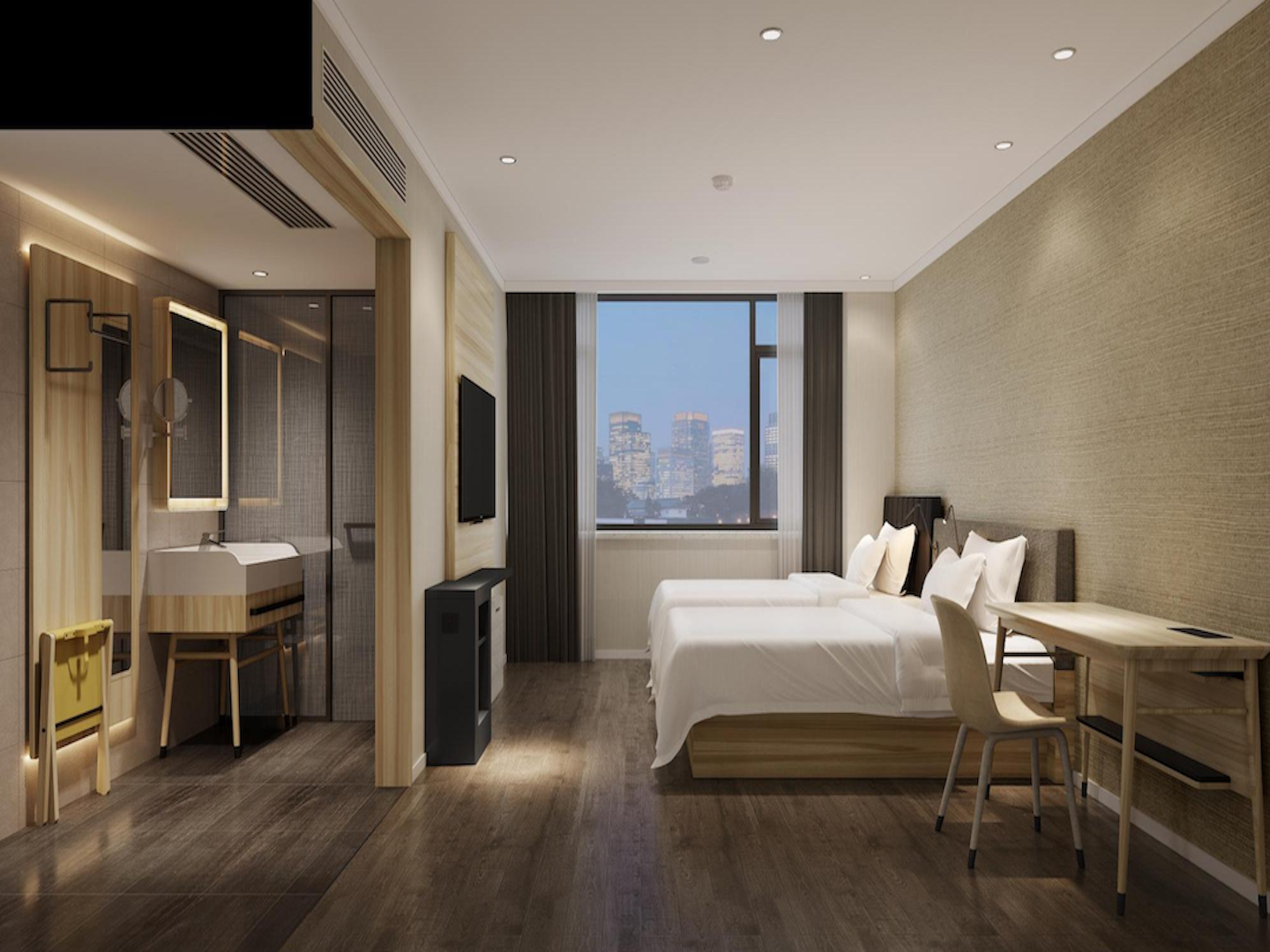 Huazhu - Business Twin Room