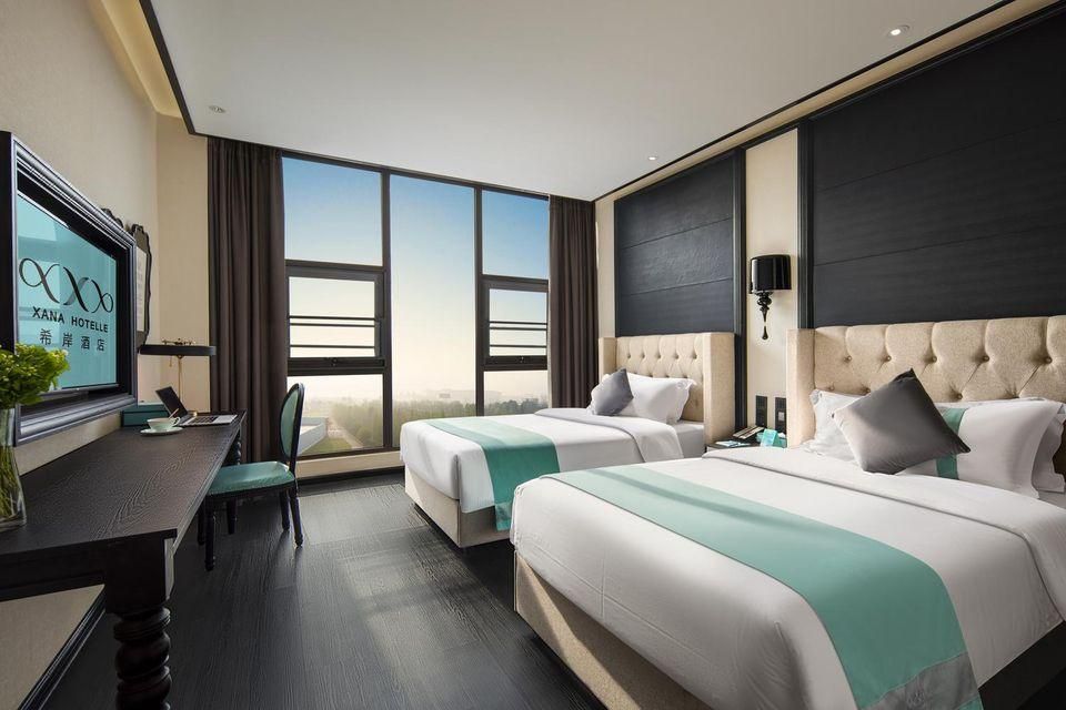 Xana Hotelle Chengdu Pidu Longhushu Xintianjie Technical College Xana - Business Bed Room
