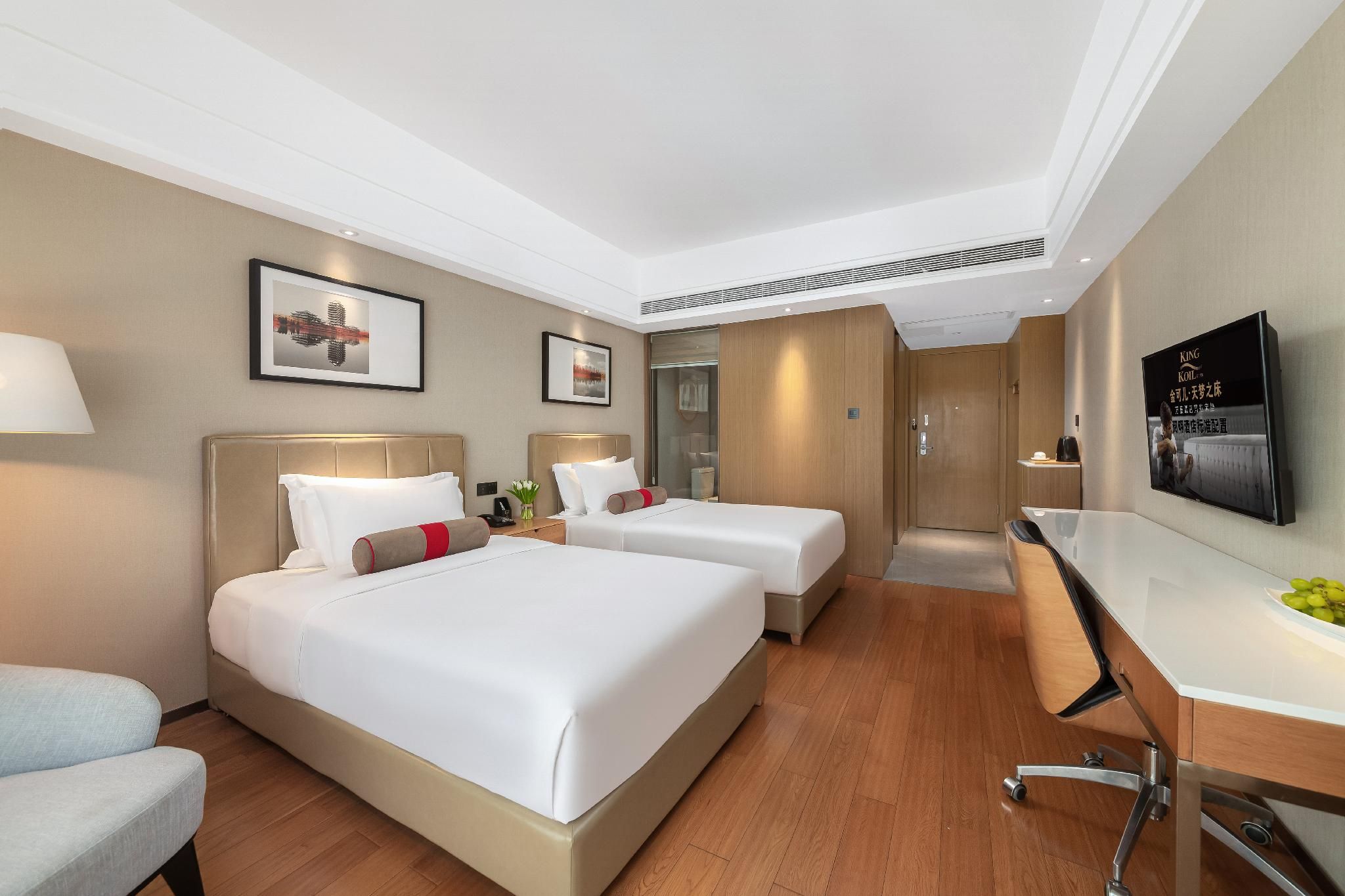 Chengdu Yueming Hotel 2 Bed Twin Superior Room 3