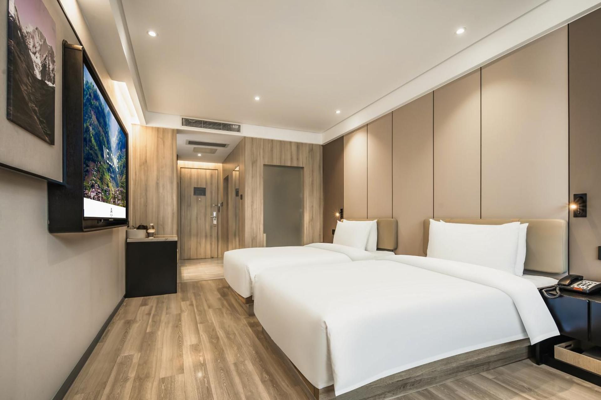 Atour Hotel Chengdu Du Fu Caotang Metro Station Jimu Twin Room  2