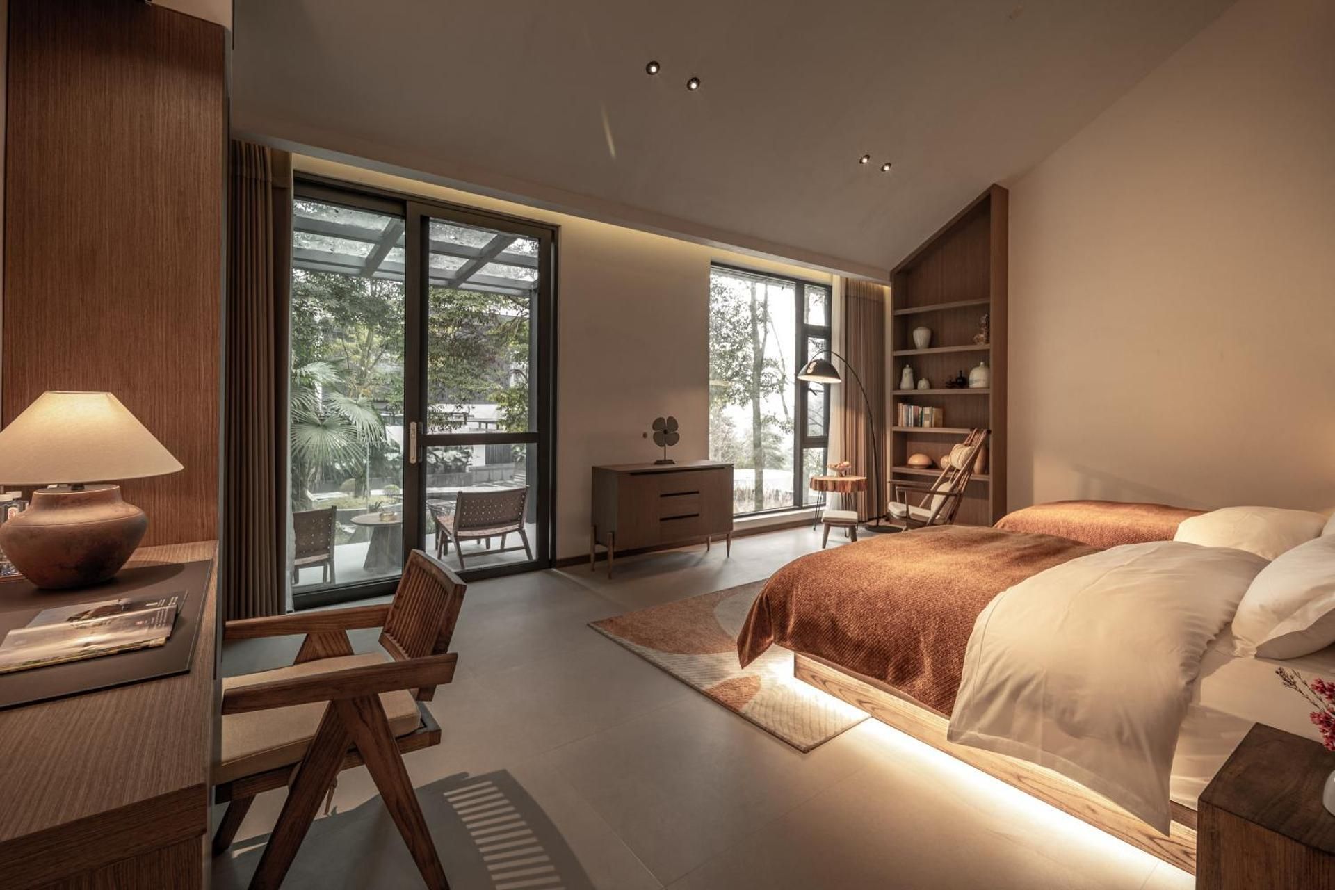 Twin Room with Mountain View
