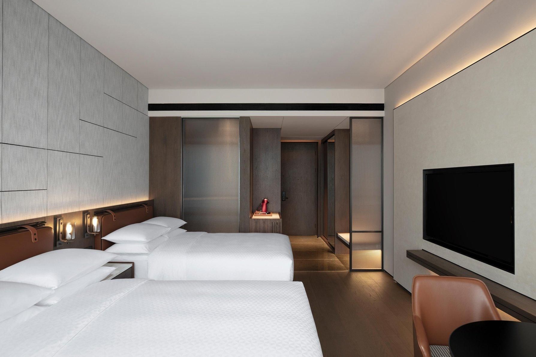 Deluxe, Guest room, 2 Twin, City view