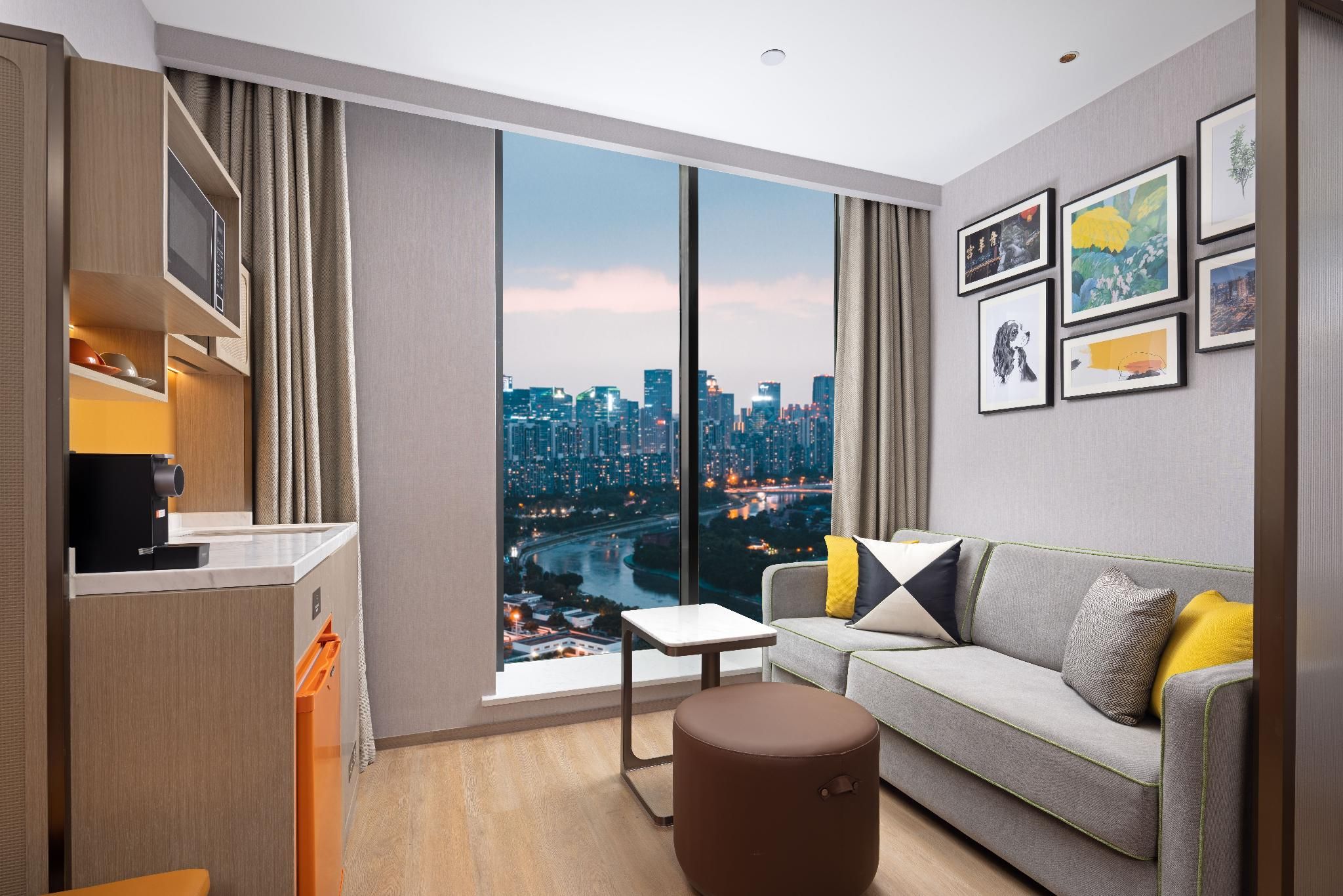 FY- Lingdong Twin Room with River View