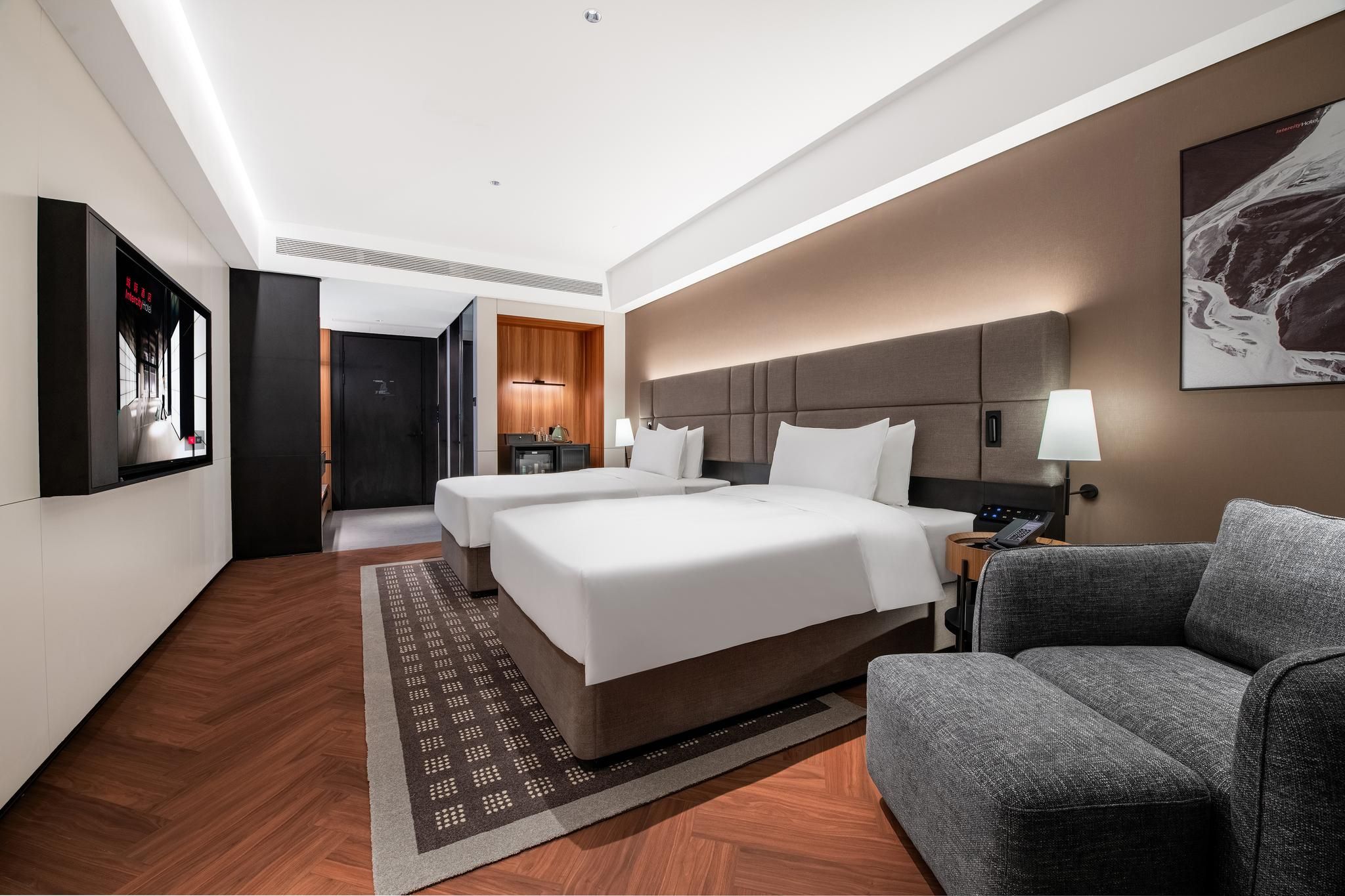 Intercity Hotel Chengdu Western Expo City Tianfu Business Zone Intercity Superior Twin Room